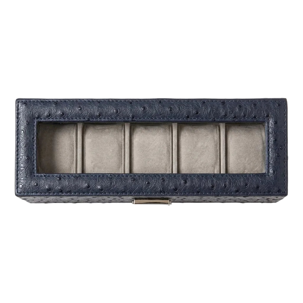 Boîte de rangement de montres personnalisée - style autruche