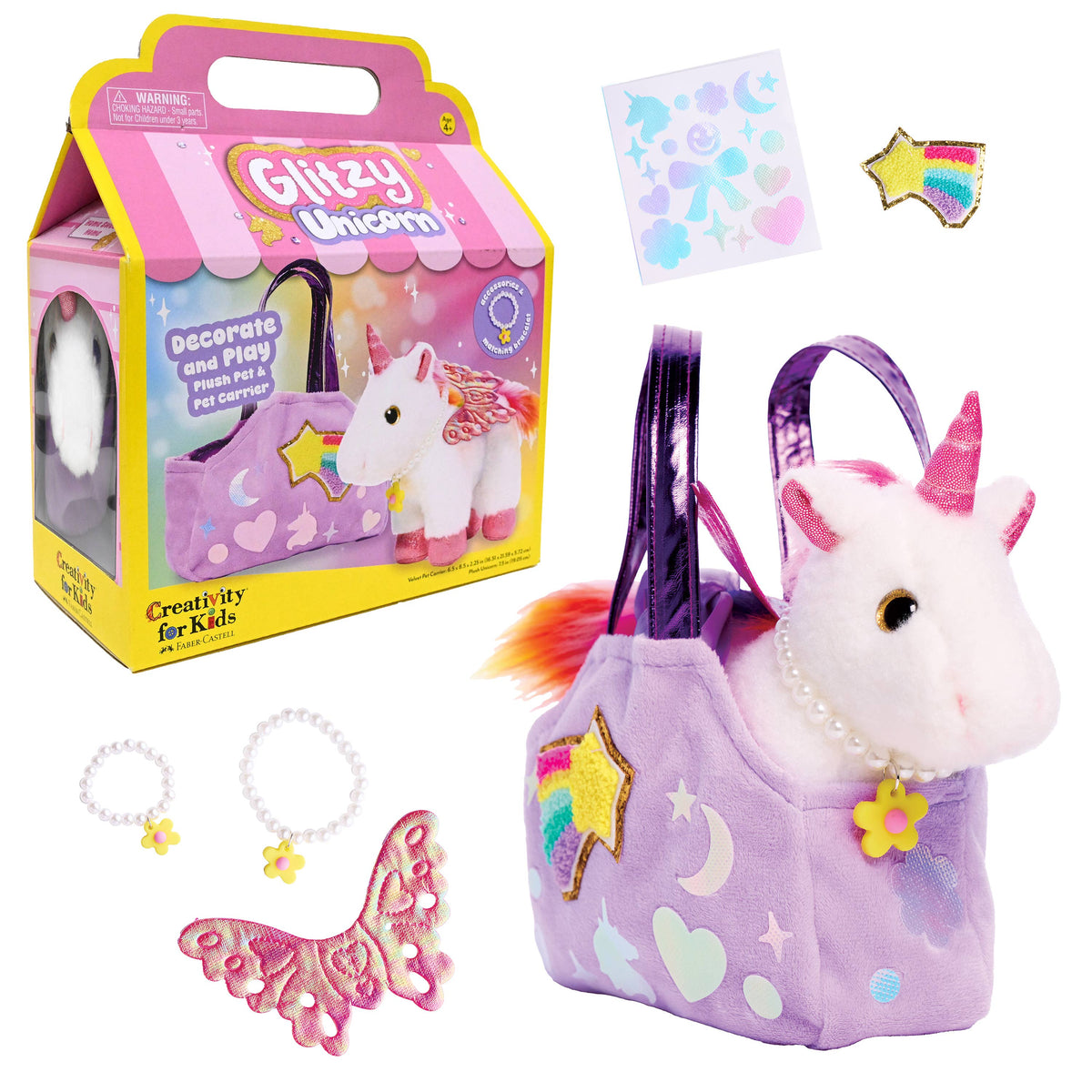 Decorate a Glitzy Unicorn DIY Craft Kit