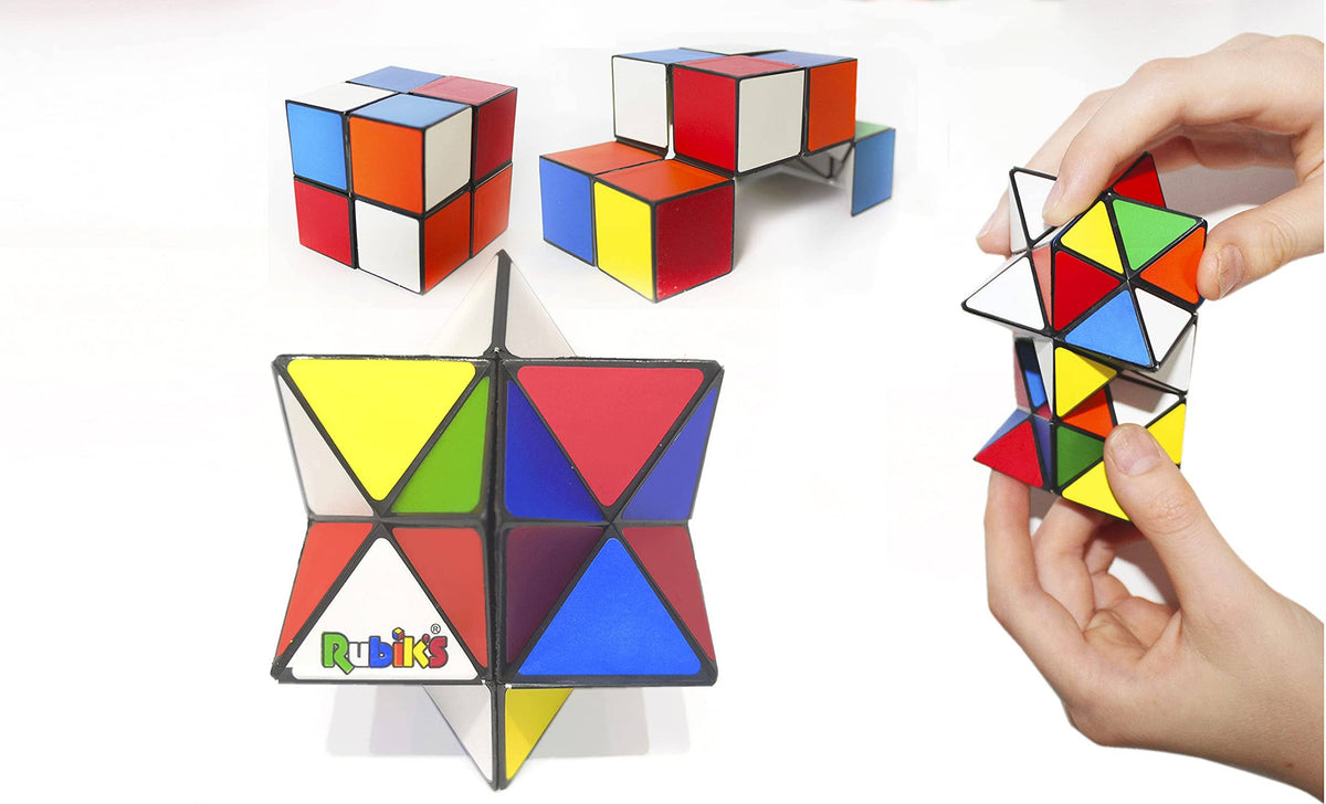 Rubik's Mega Gift Set: Ball, Stars, Cube & Keychain