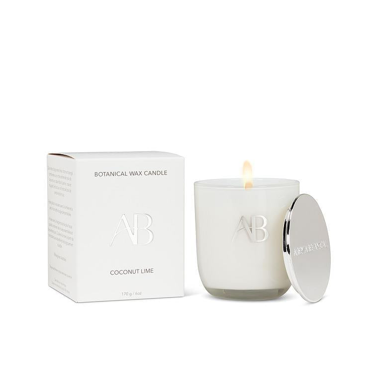Bougie Aromabotanical Noix de Coco Citron Vert - Petit
