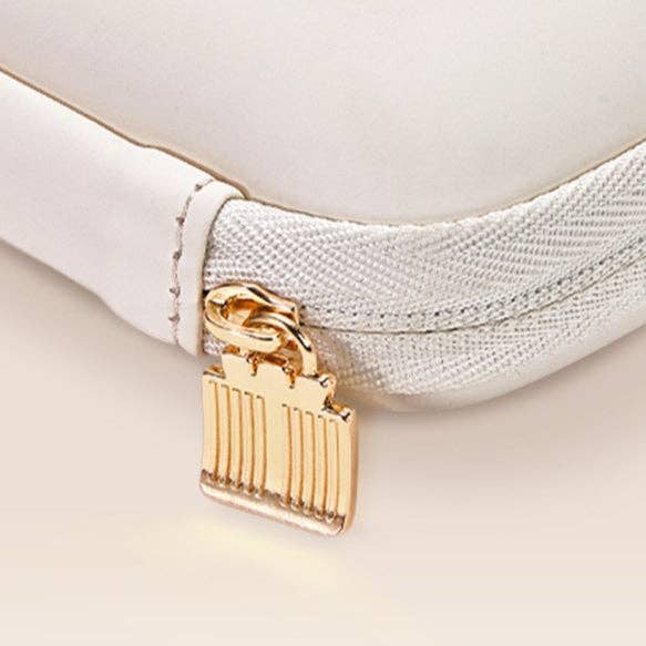 Boîte à bijoux minimaliste - blanc