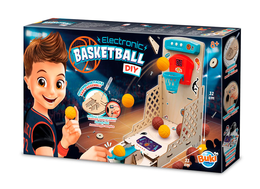 Panier de basket-ball électronique