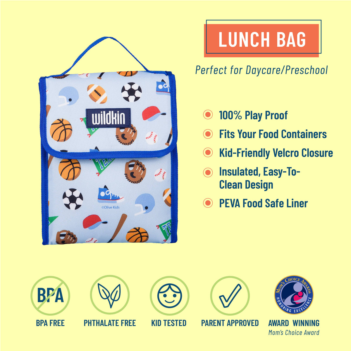 Sac à lunch Game On