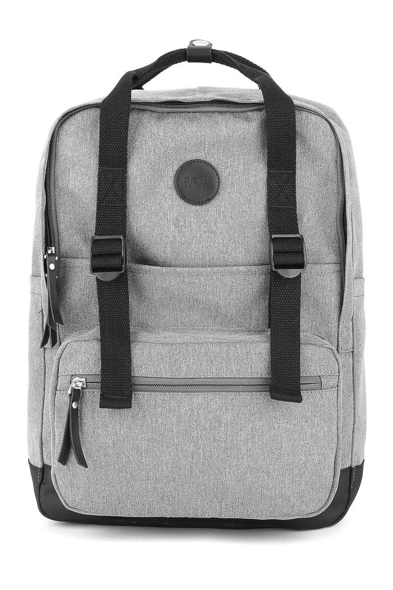 Scandi Look WATERPROOF laptop BACKPACK - GREY