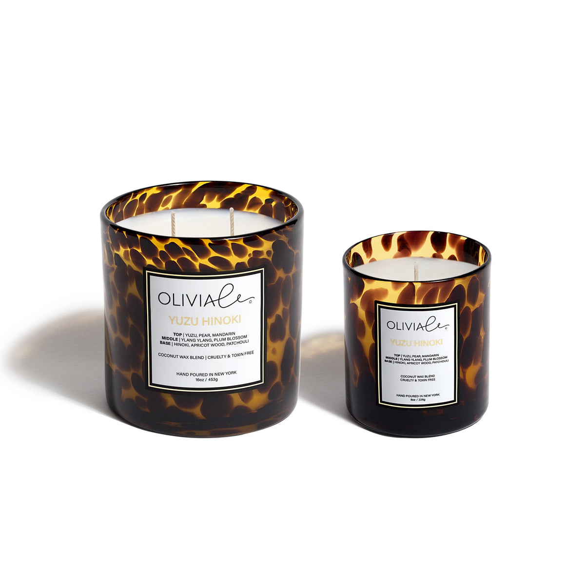 Luxe Santal Tortoise candle - small