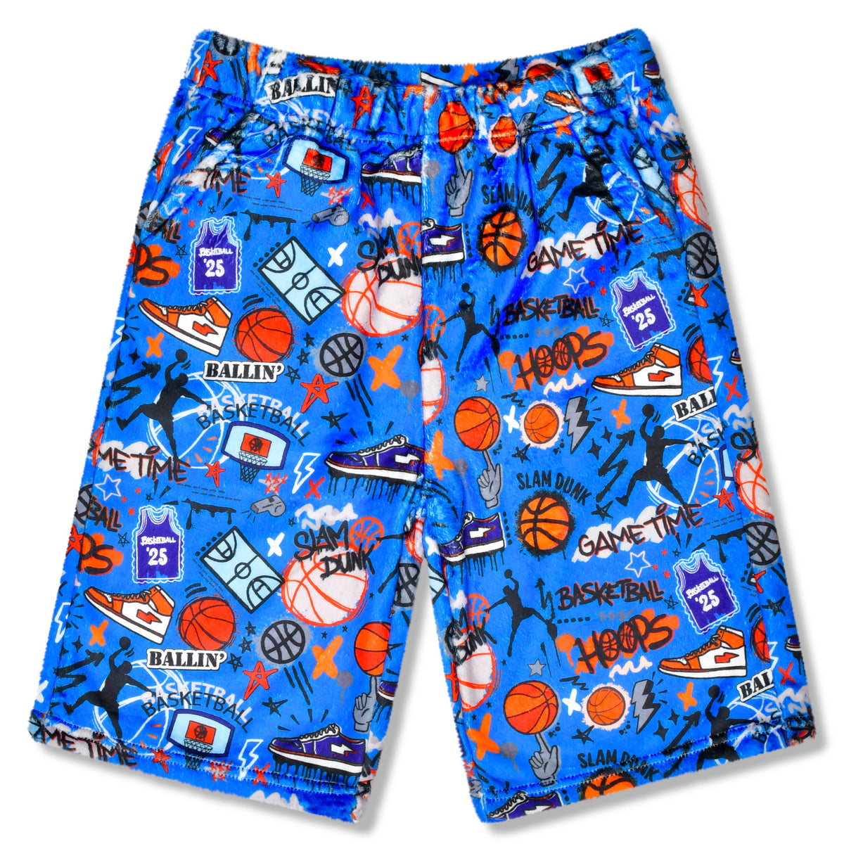 Short de bain en peluche Corey Paige Slam Dunk