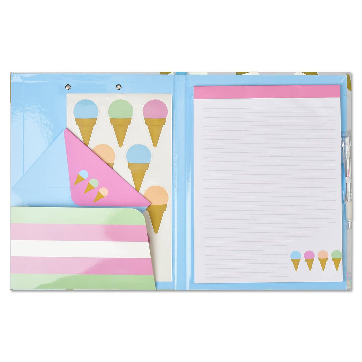 Ensemble de planchette holographique Sweet Scoops