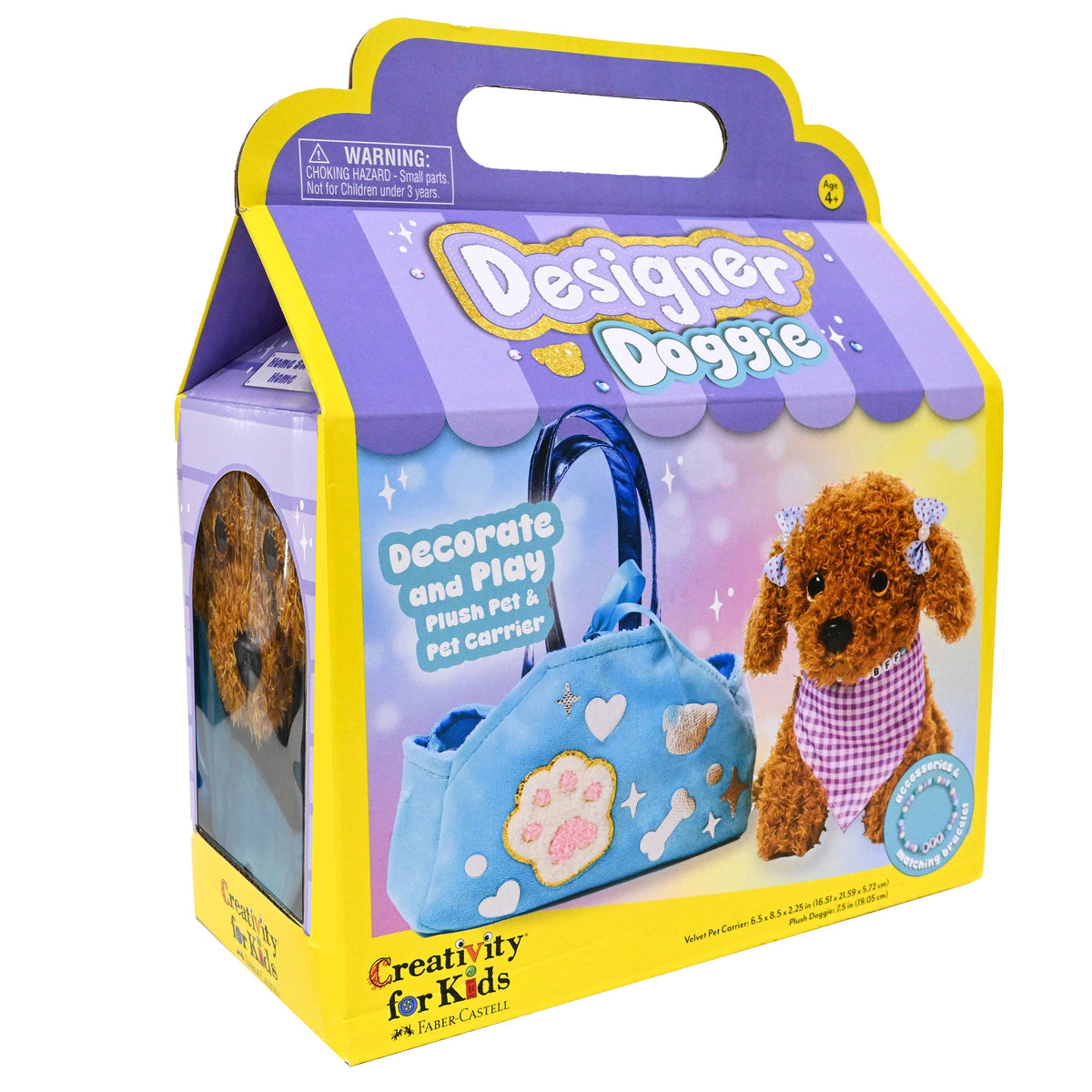 Kit de bricolage pour enfants : Décore ton propre chien de créateur
