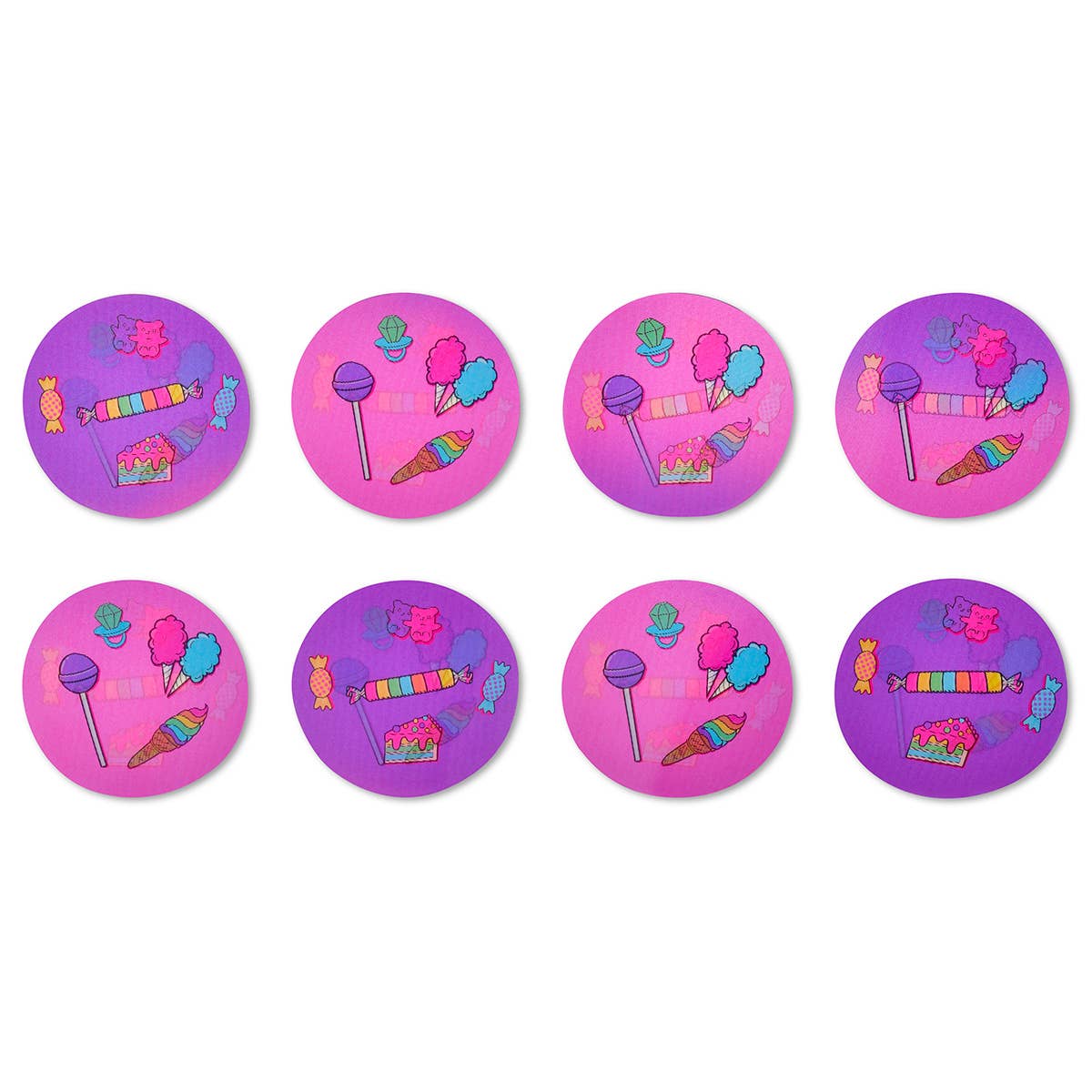 Je veux des cartes pliables Candy