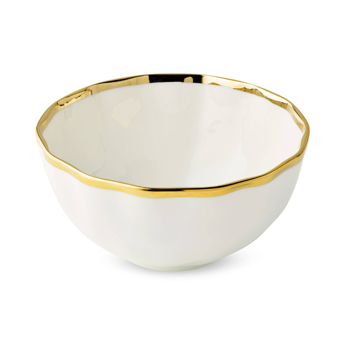 Gold Cereal Bowl