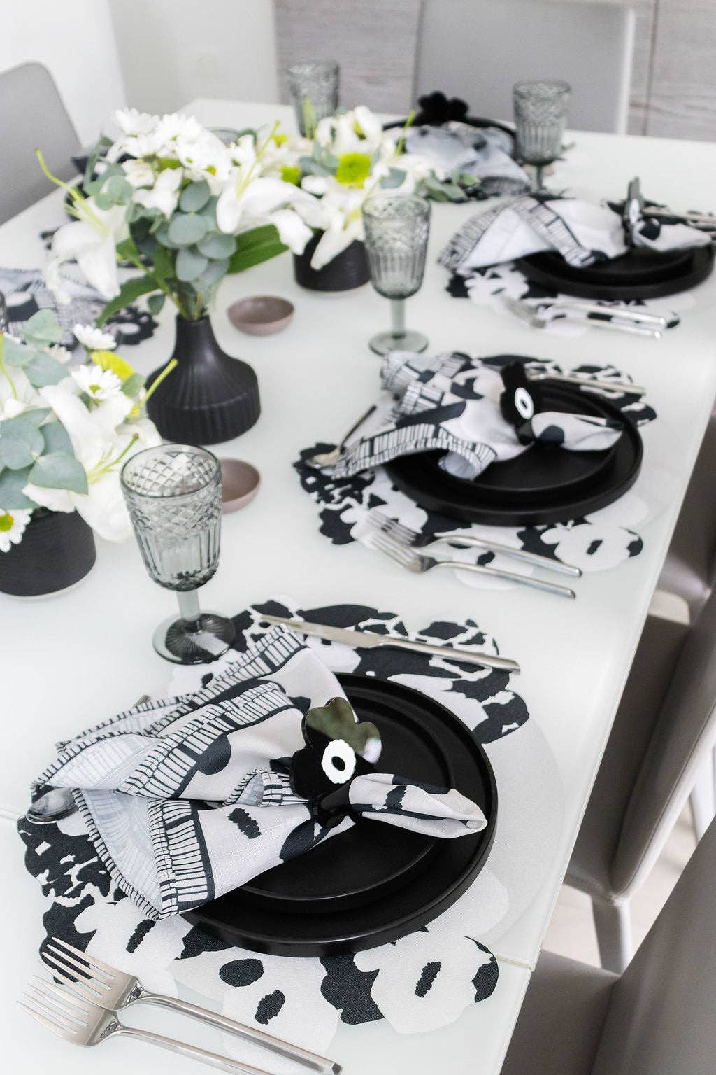 Floral Spill-Proof Placemats (set of 6)