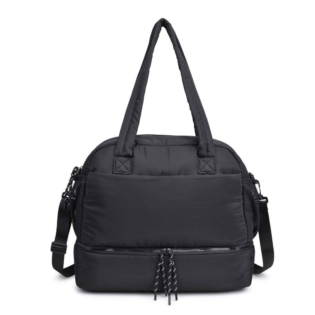 Nylon Multi Compartment Travel Weekender