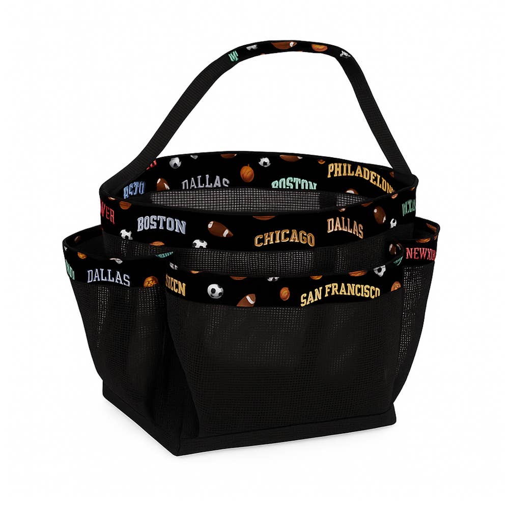 Panier de douche en filet All Star City