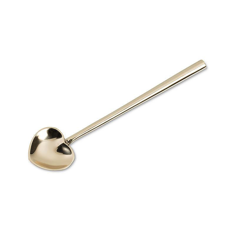 Petite cuillère en forme de cœur - lot de 4