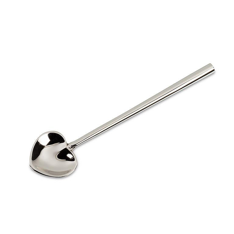 Petite cuillère en forme de cœur - lot de 4
