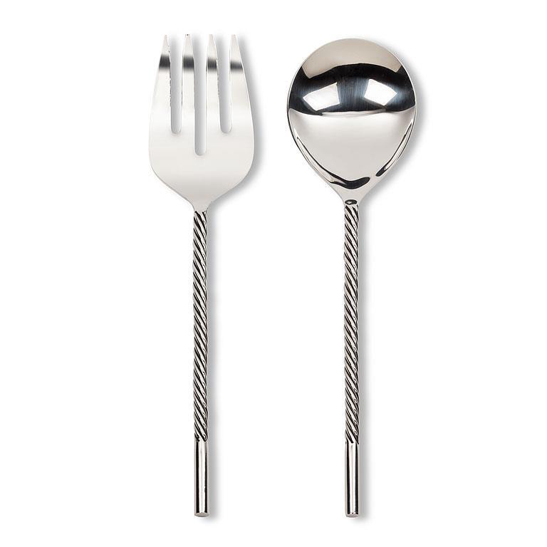 Twist Handle Salad Servers