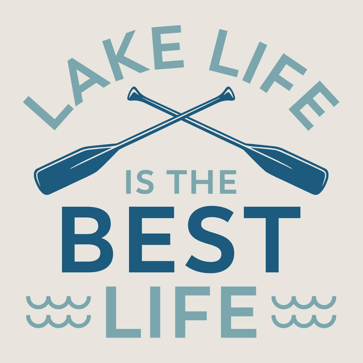 Lake Life Best Life cocktail napkins