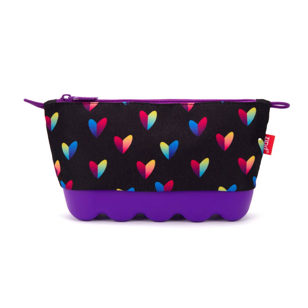 Hearts Silicone Pouch