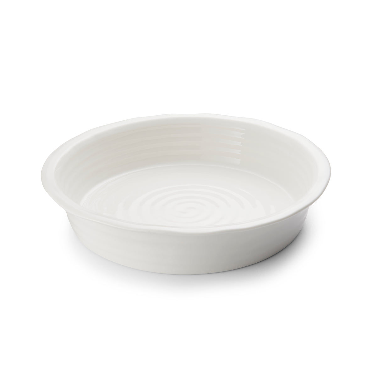 Plat à Tarte Rond Blanc Sophie Conran