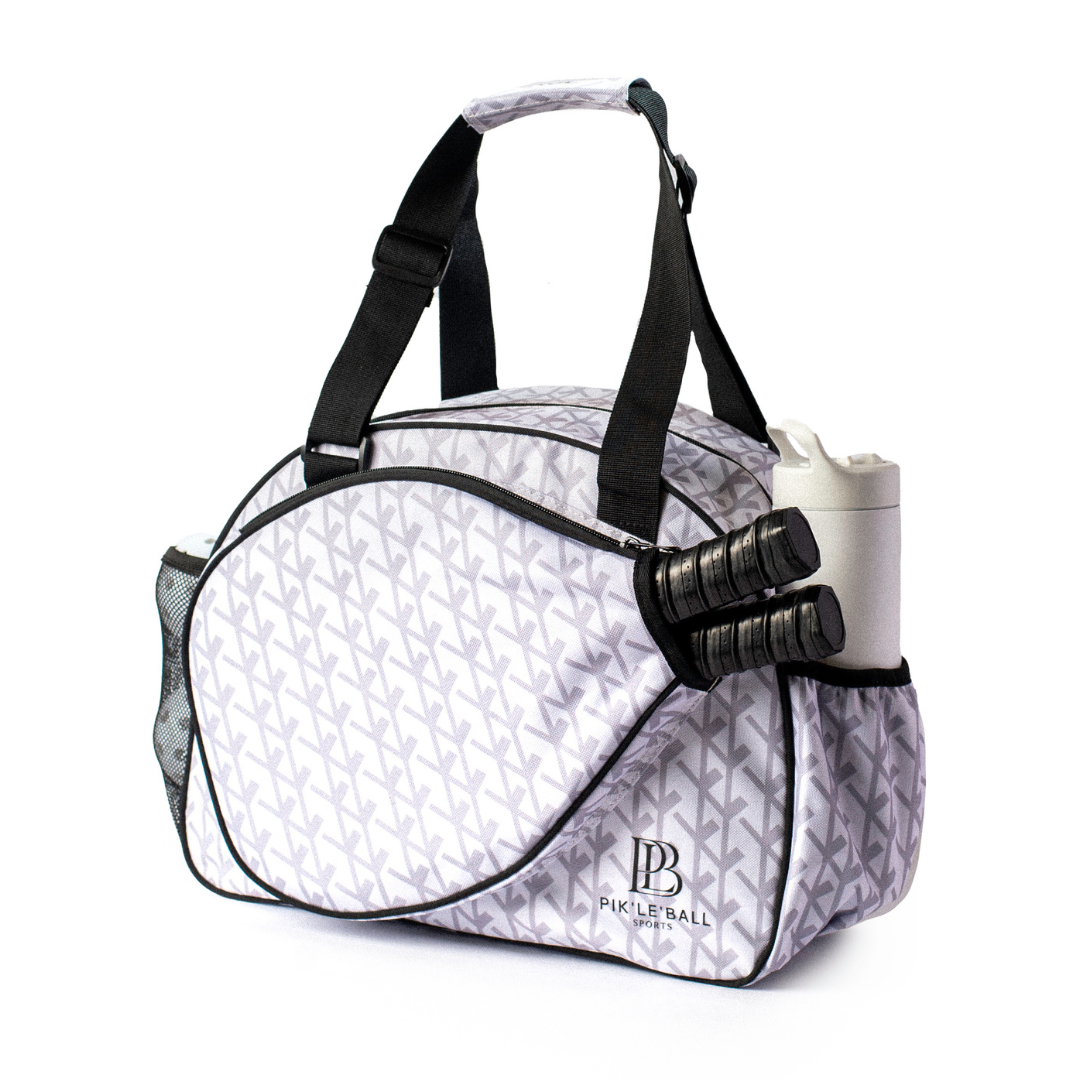 Sac fourre-tout de pickleball pour femmes : Court Couture Blanc