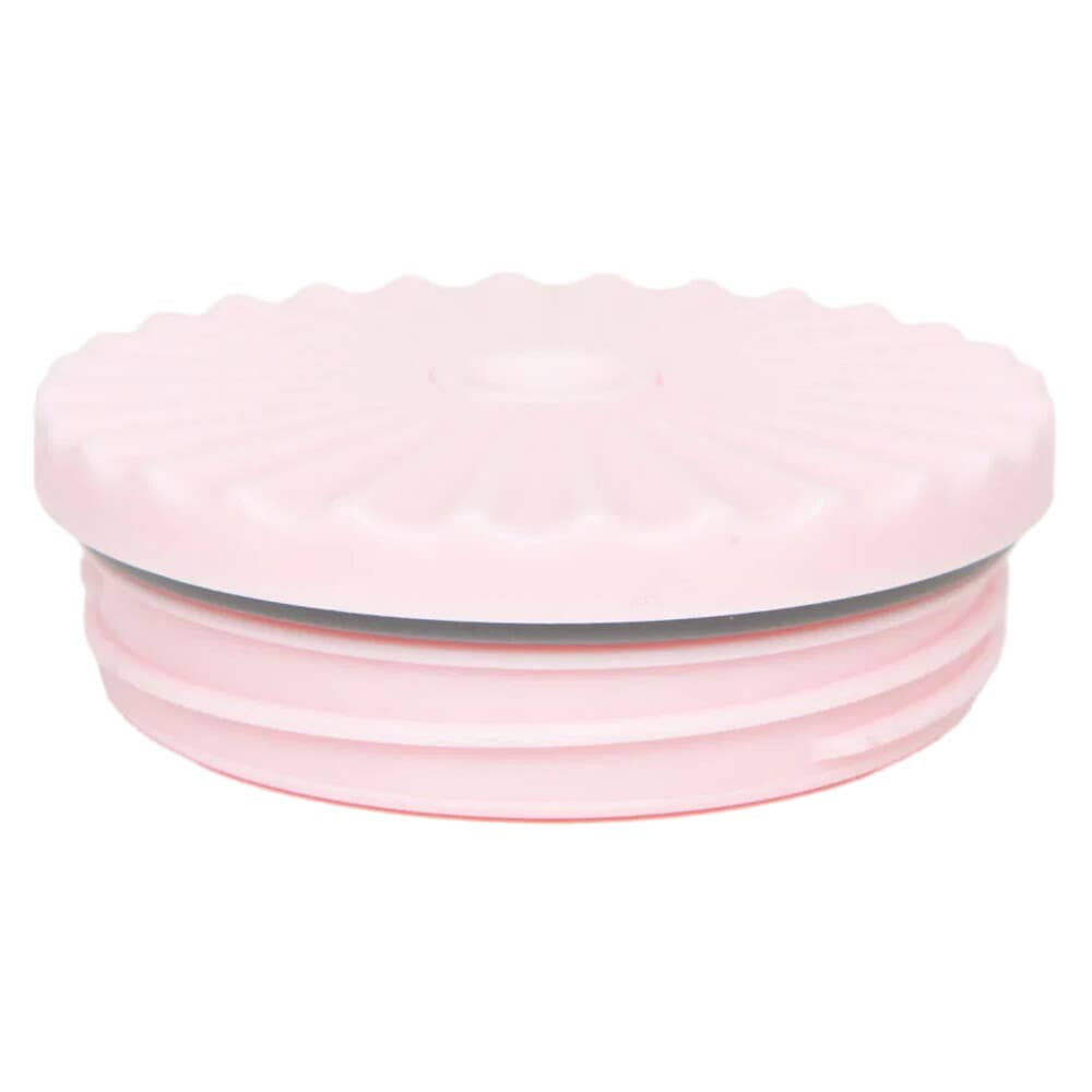 Gobelet Mini Coquette Bows noir et rose de 38 oz avec poignée
