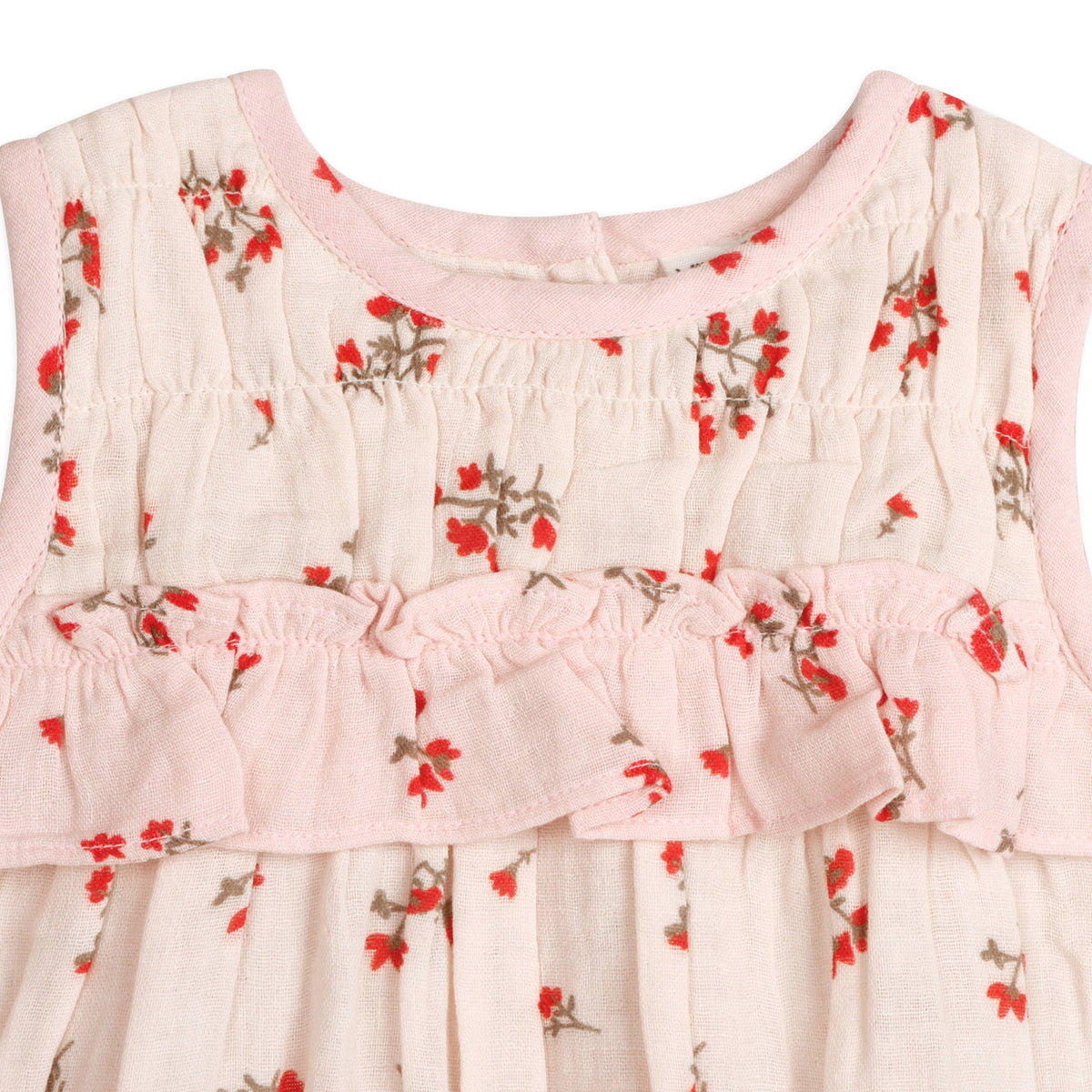 Floral Baby Romper + Headband (Organic)