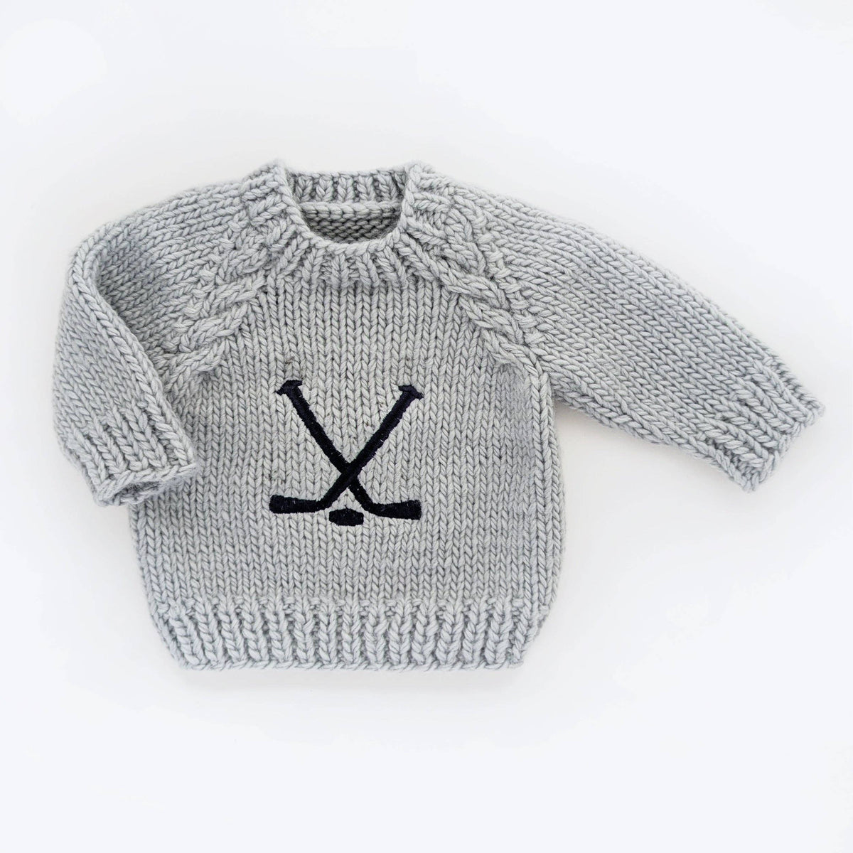 Pull de hockey tricoté