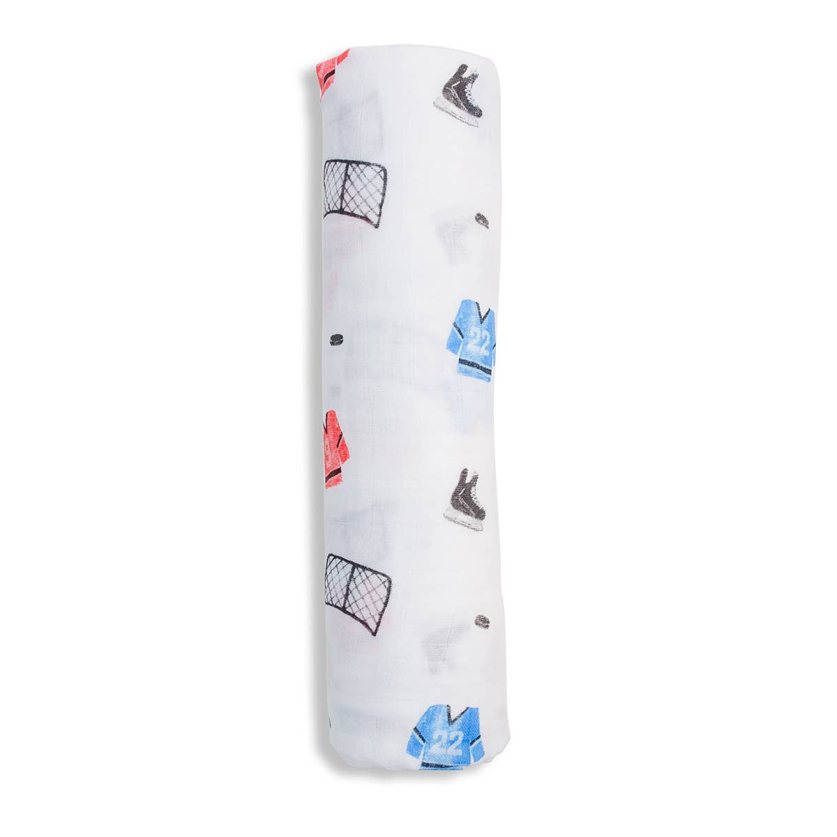 Muslin Swaddle Blanket – Hockey