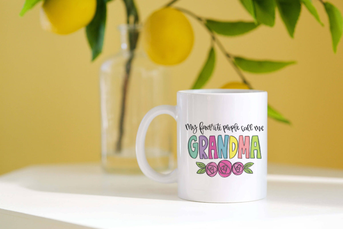 Mes personnes préférées m'appellent Mamie - Mug