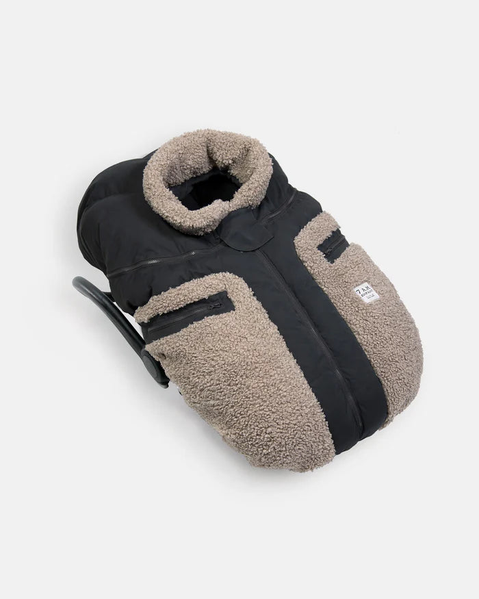 Cocoon ours en peluche pour siège auto 7AM - Avoine
