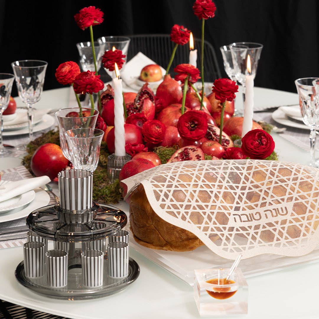 Couverture de challah pour Rosh Hashanah