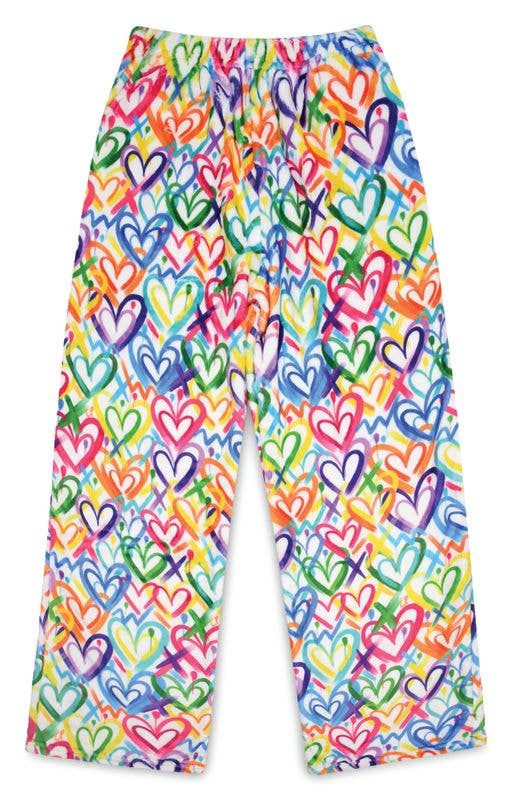 PANTALON EN PELUCHE COREY PAIGE HEARTS