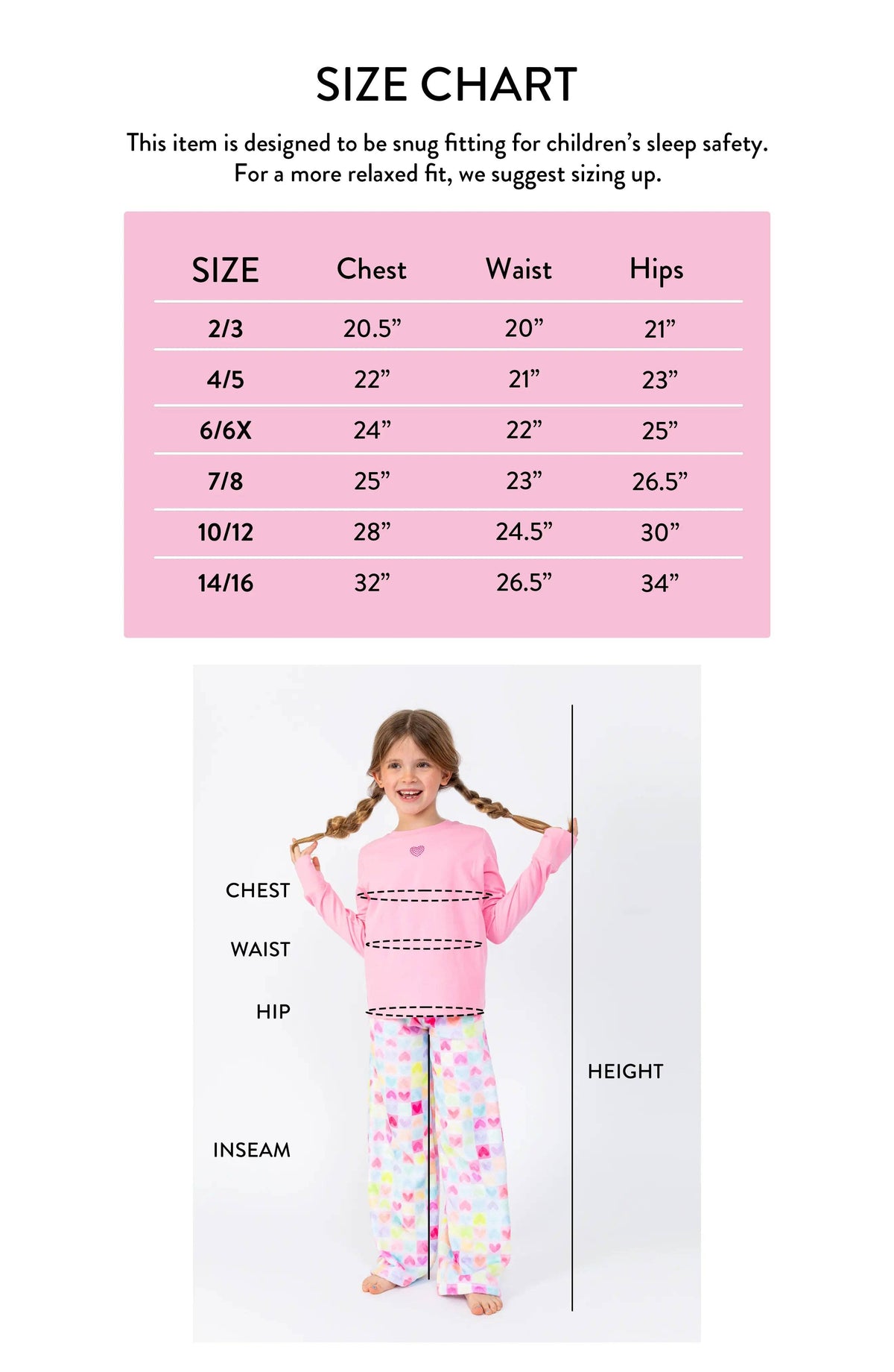 Ensemble pyjama pantalon en jersey à manches longues pour filles