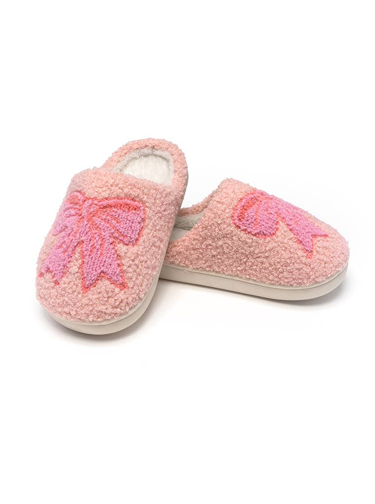 Kids Slippers - Pretty Bows