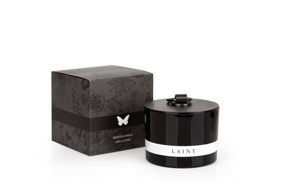 Bougie parfumée au clou de girofle à 3 mèches avec couvercle