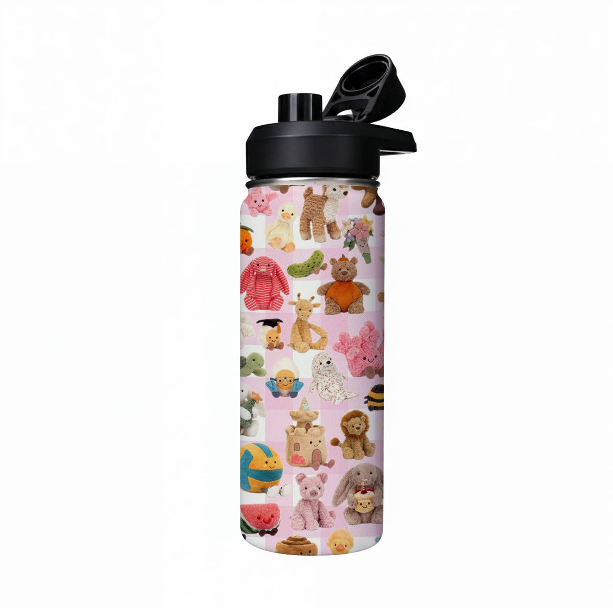 Bouteille d'eau pour enfants imprimée Jellycat