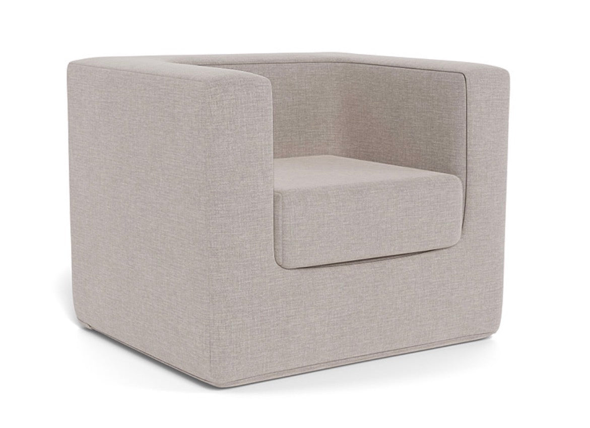 Personalized Upholstered Kid’s Chair - Sand