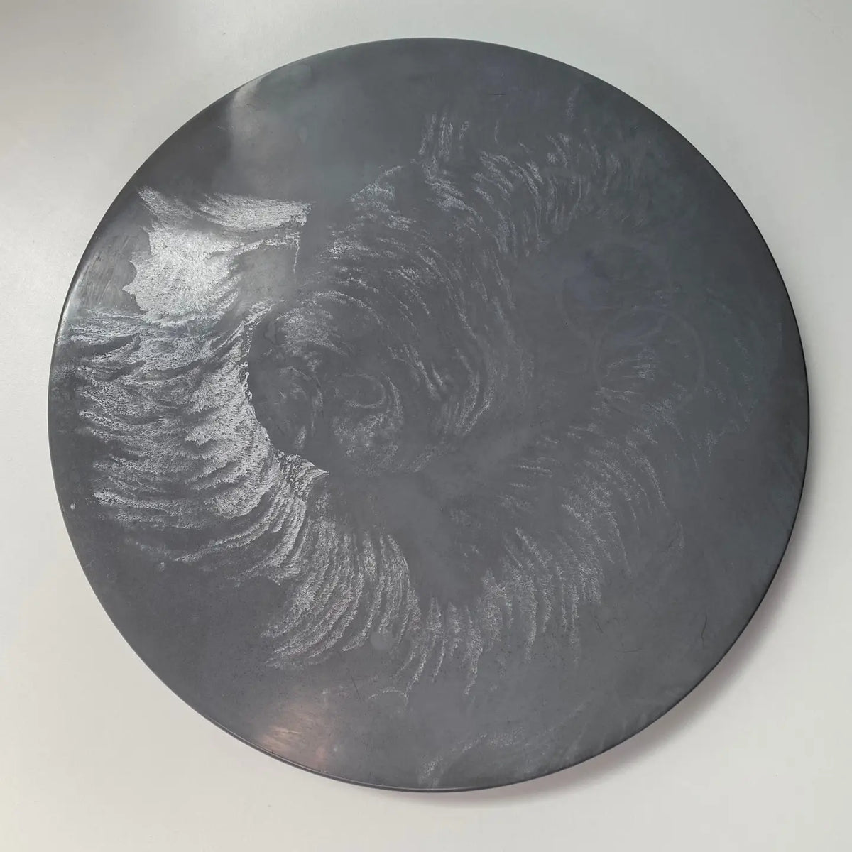 Galactic grey Concrete Lazy Susan