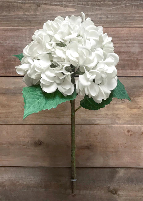 White Fresh Touch Hydrangea Spray