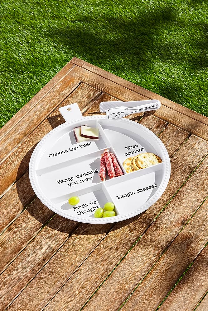Plateau de charcuterie en mélamine