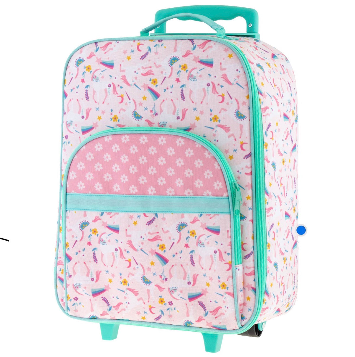 Personalized rolling luggage - Unicorn