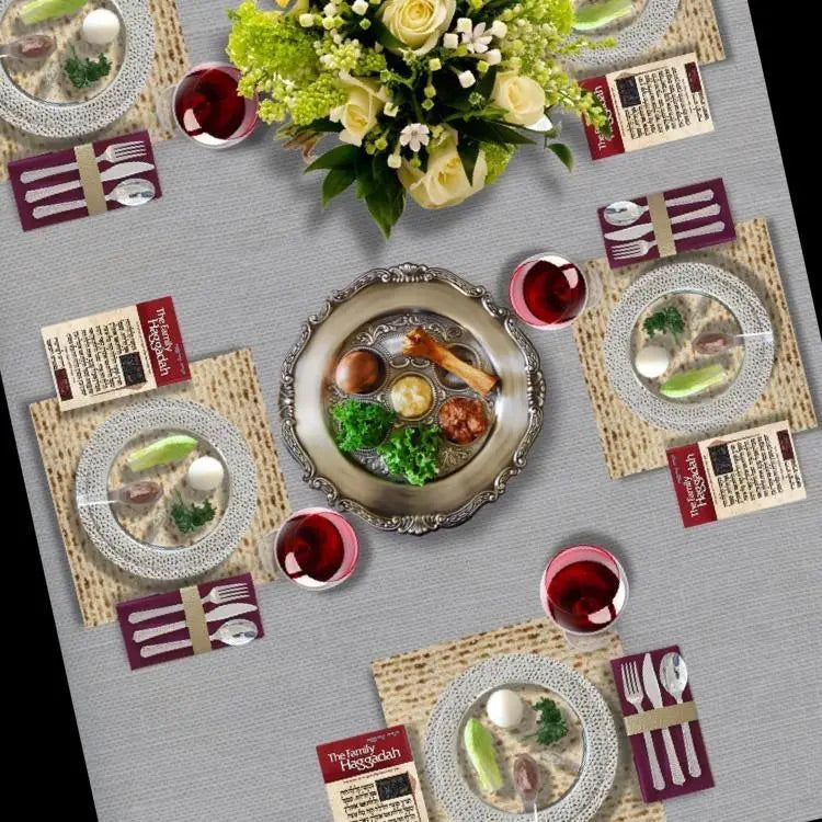 Assiette à Matzah - Carrée