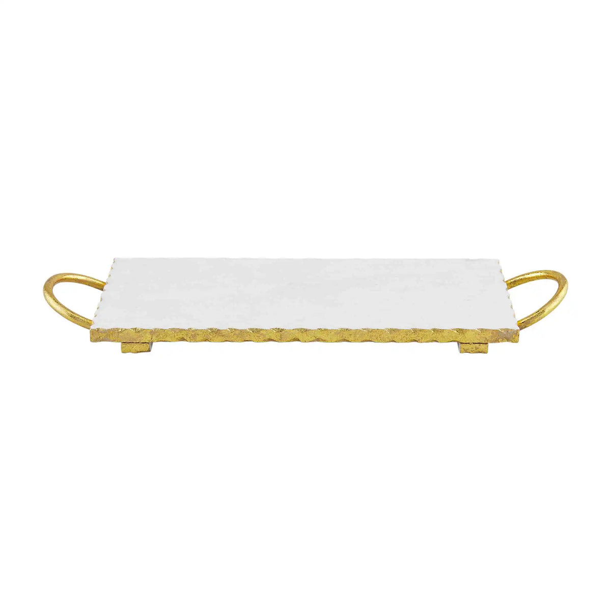 Gold Edge Marble Board with Handles