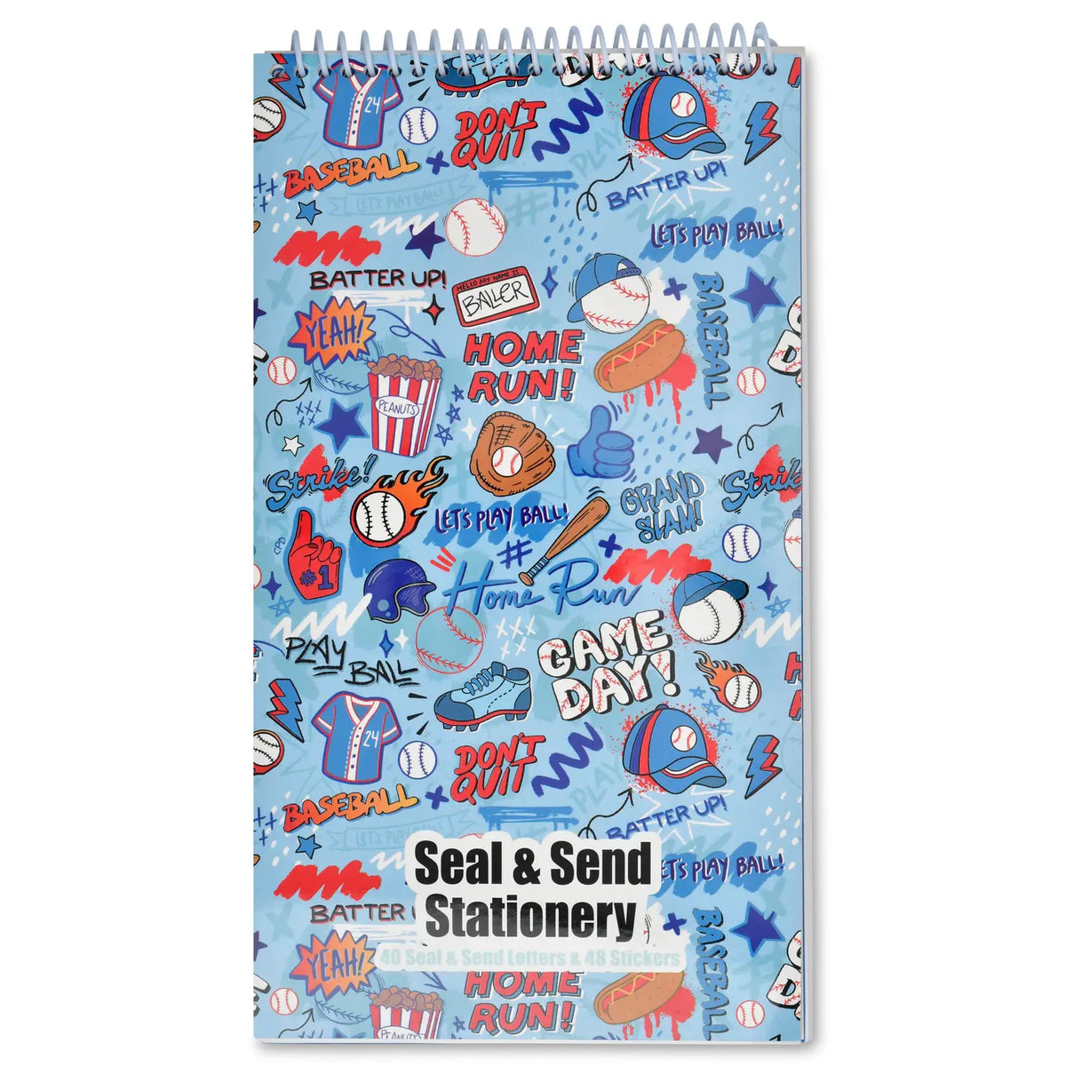 Ballgame Seal & Send Stationery