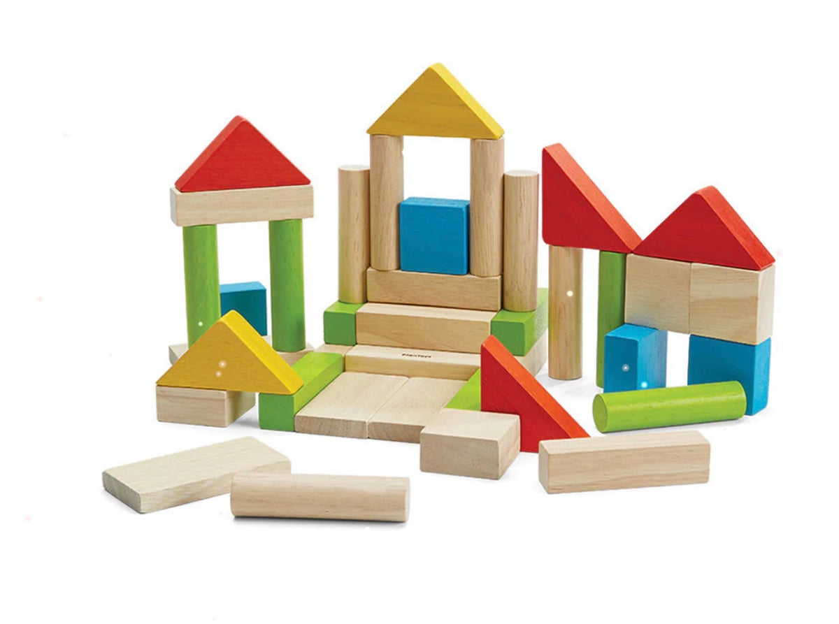 Colorful 40 unit blocks