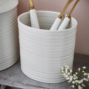 Sophie Conran large Oval Utensil jar