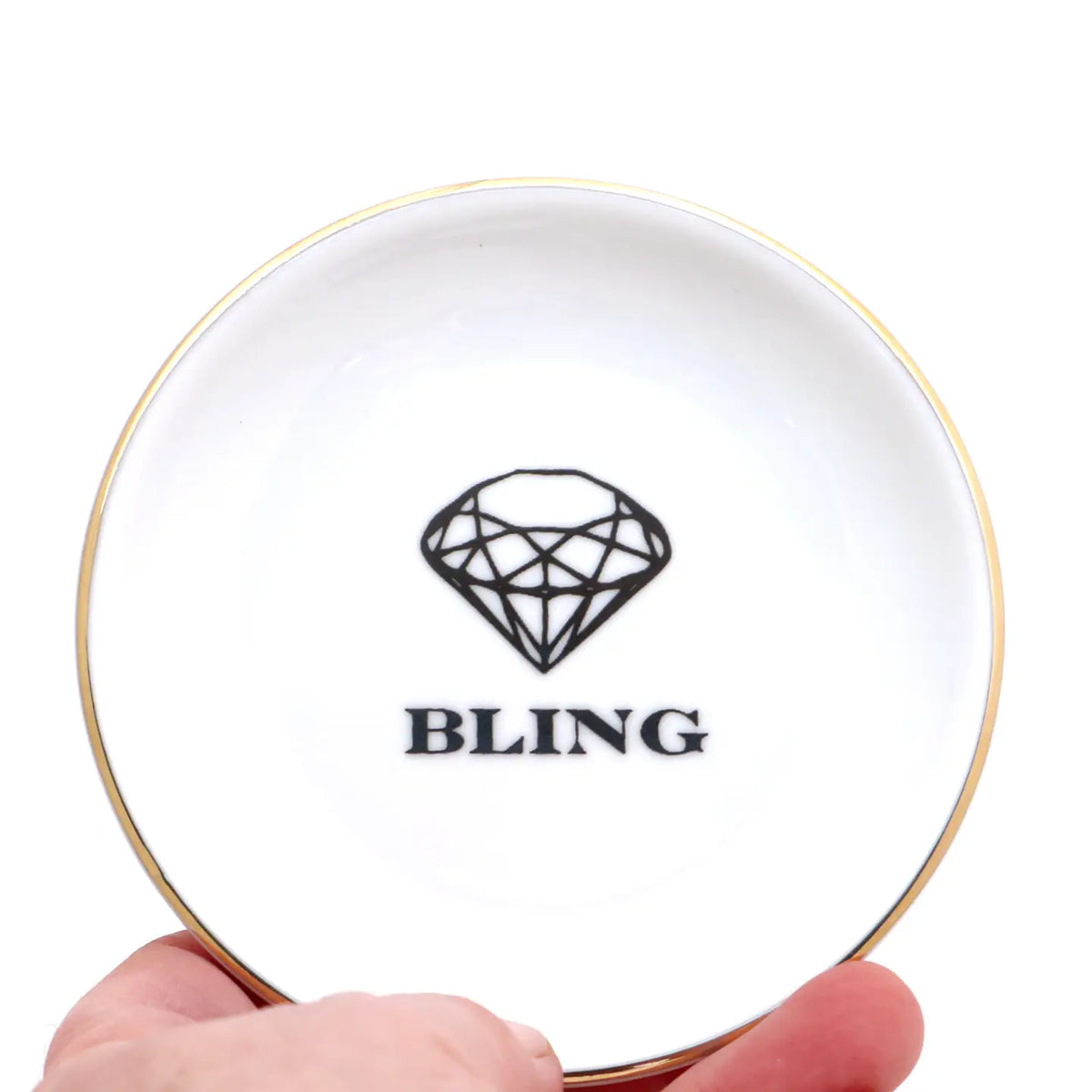 Bling ring holder dish