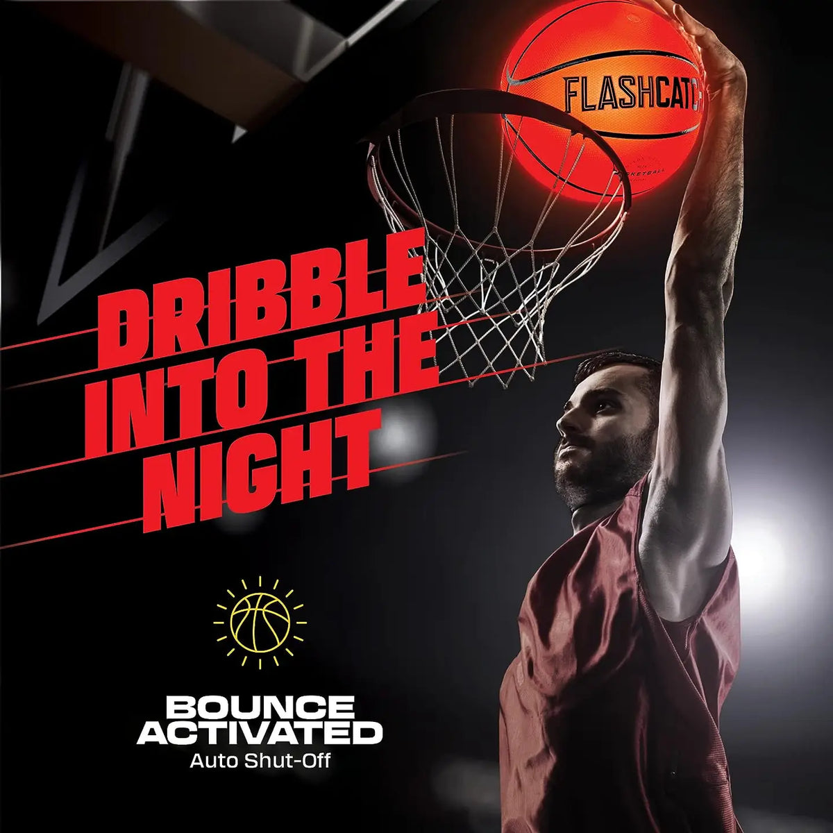 Light Up Glow in the Dark Basketball