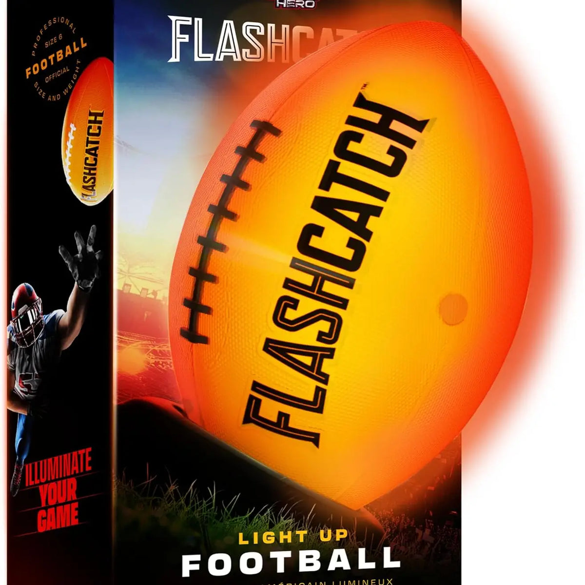 Light Up Glow in the Dark Football