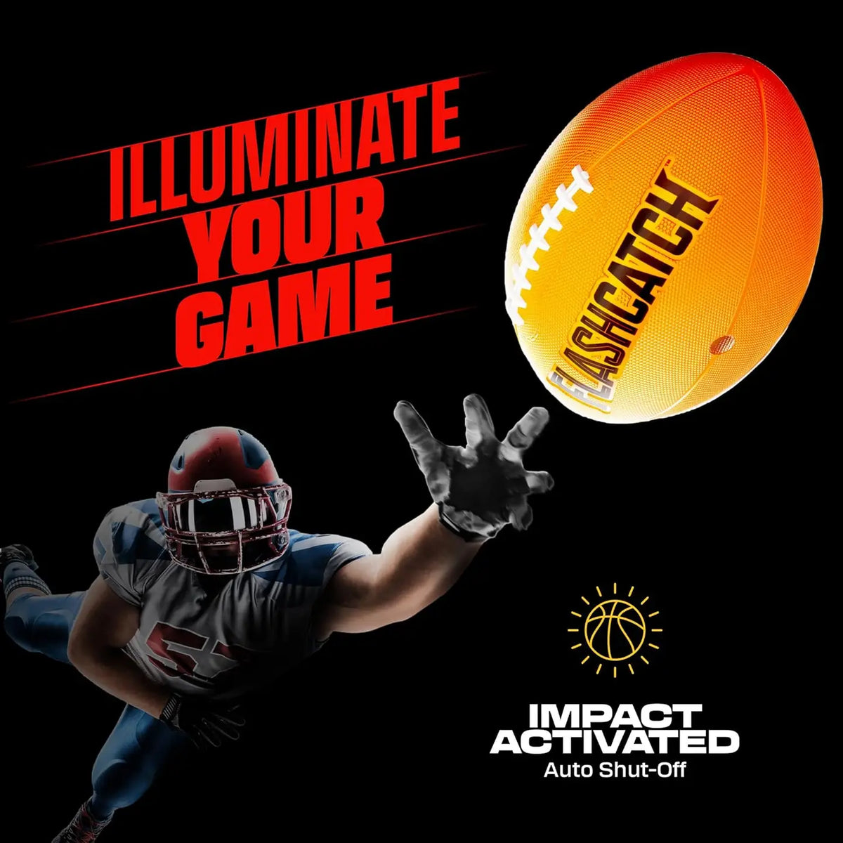 Light Up Glow in the Dark Football